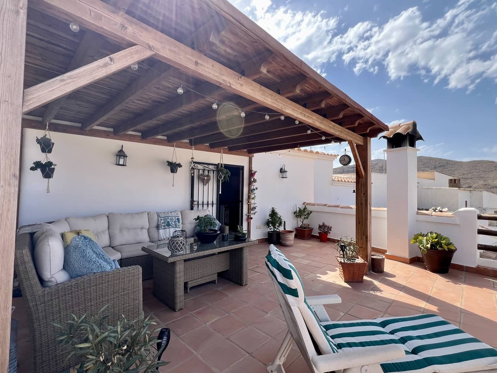 5 soveværelse Byhus til salg i Los Gallardos med swimmingpool - € 339.950 (Ref: 8800034)