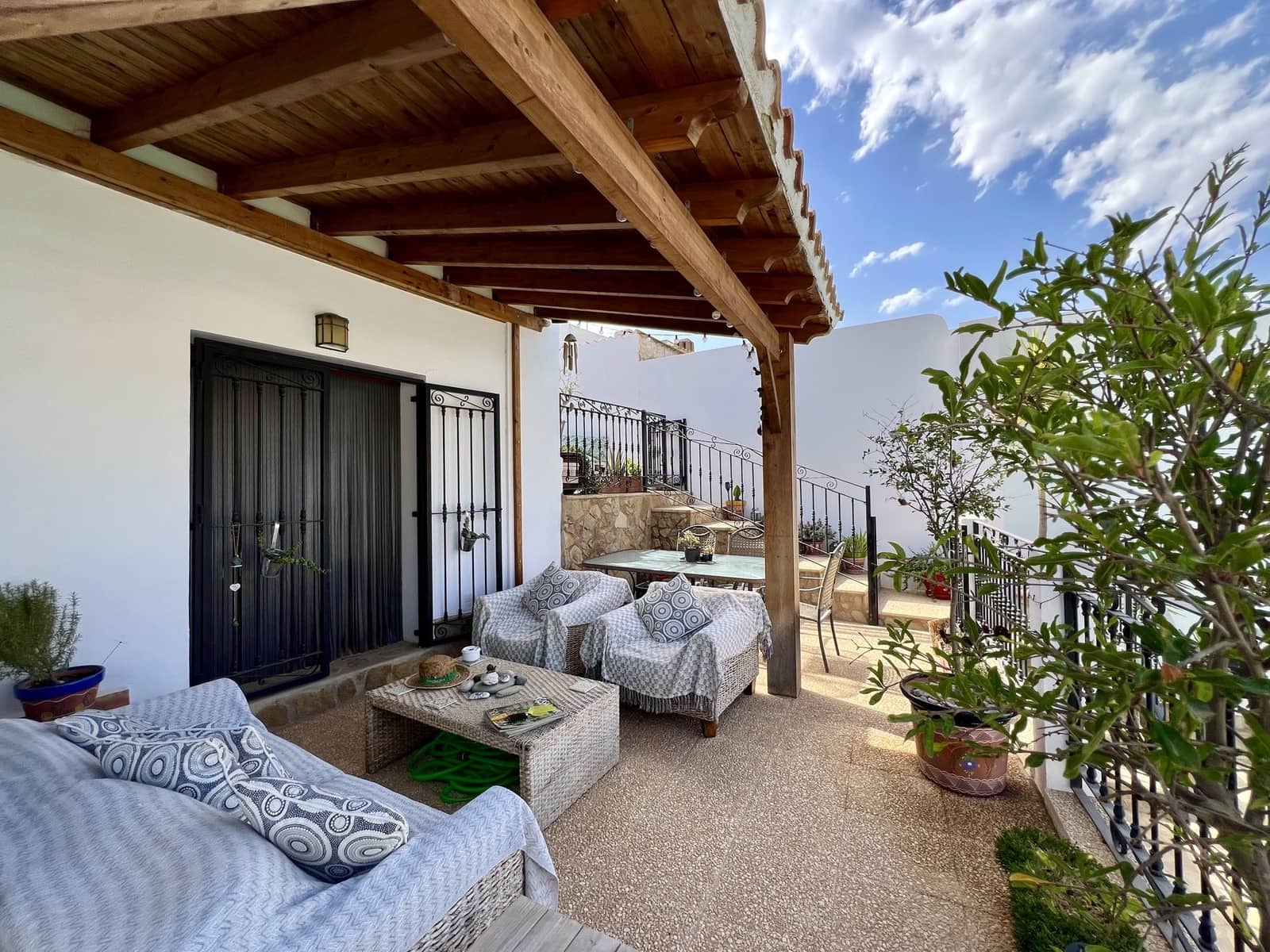 5 soveværelse Byhus til salg i Los Gallardos med swimmingpool - € 339.950 (Ref: 8800034)