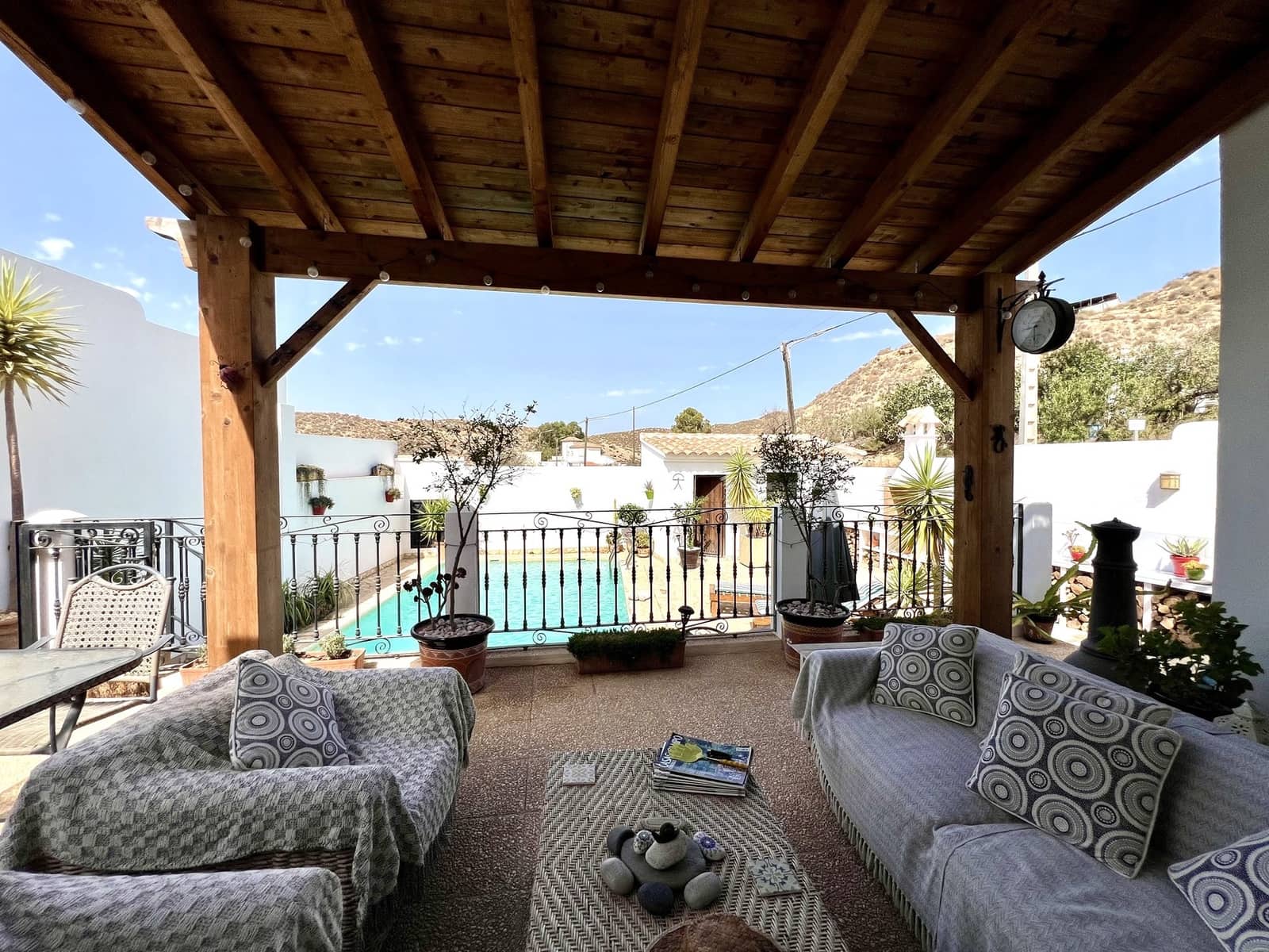 5 soveværelse Byhus til salg i Los Gallardos med swimmingpool - € 339.950 (Ref: 8800034)