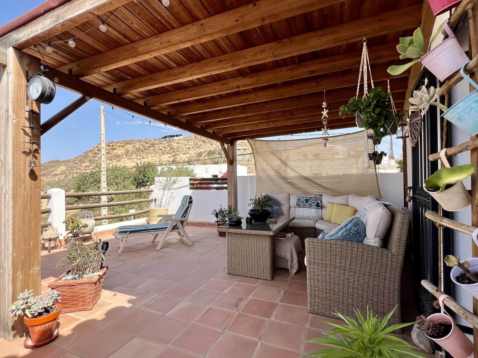 5 soveværelse Byhus til salg i Los Gallardos med swimmingpool - € 339.950 (Ref: 8800034)