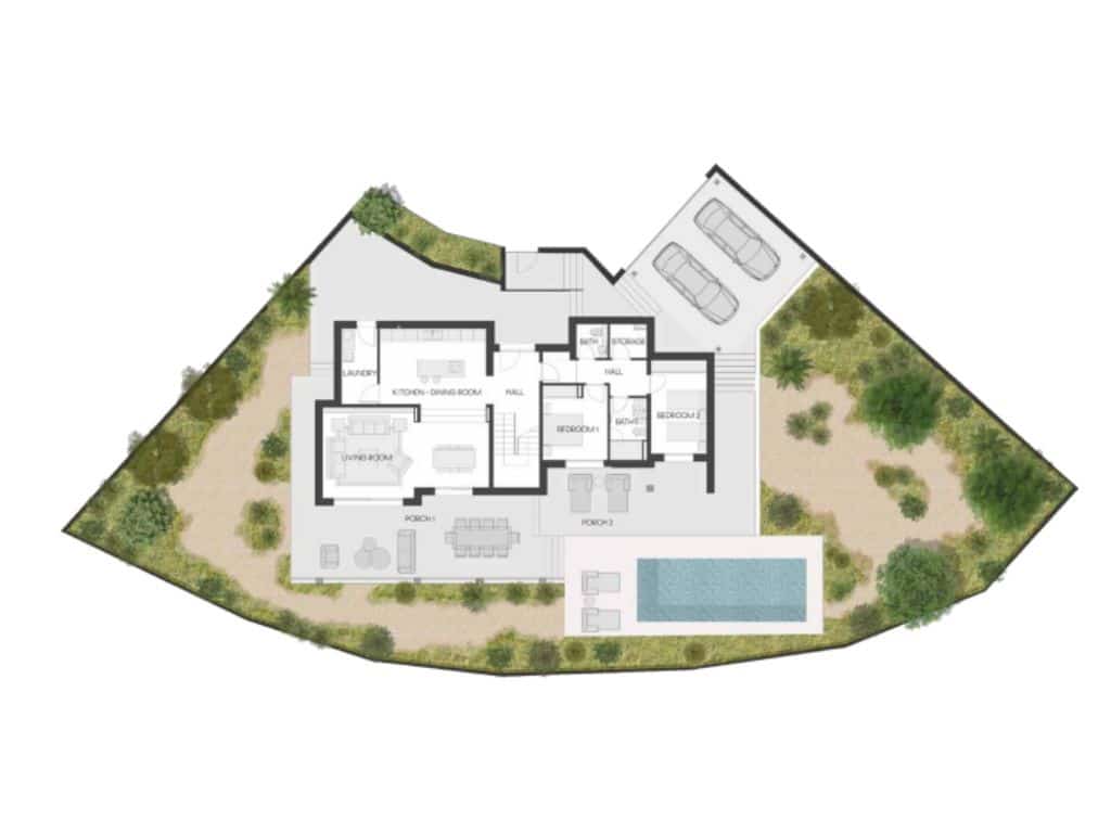 4 makuuhuone Huvila myytävänä paikassa Mojacar mukana uima-altaan - 825 000 € (Ref: 9263567)