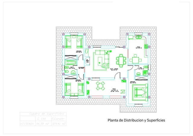 3 quarto Moradia para venda em Arboleas com piscina - 255 000 € (Ref: 9307114)