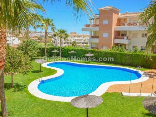 2 Zimmer Wohnung zu vermieten in Benalmádena mit Pool Garage - 1.300 € (Ref: 10048537)