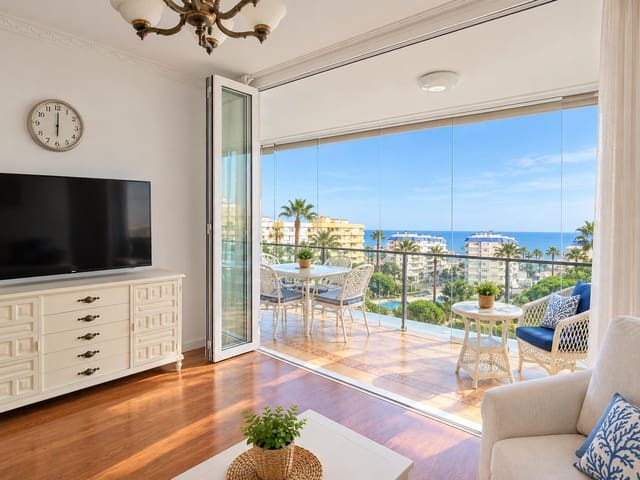 2 Zimmer Wohnung zu vermieten in Benalmadena Costa, Benalmádena mit Pool Garage - 1.200 € (Ref: 10138989)