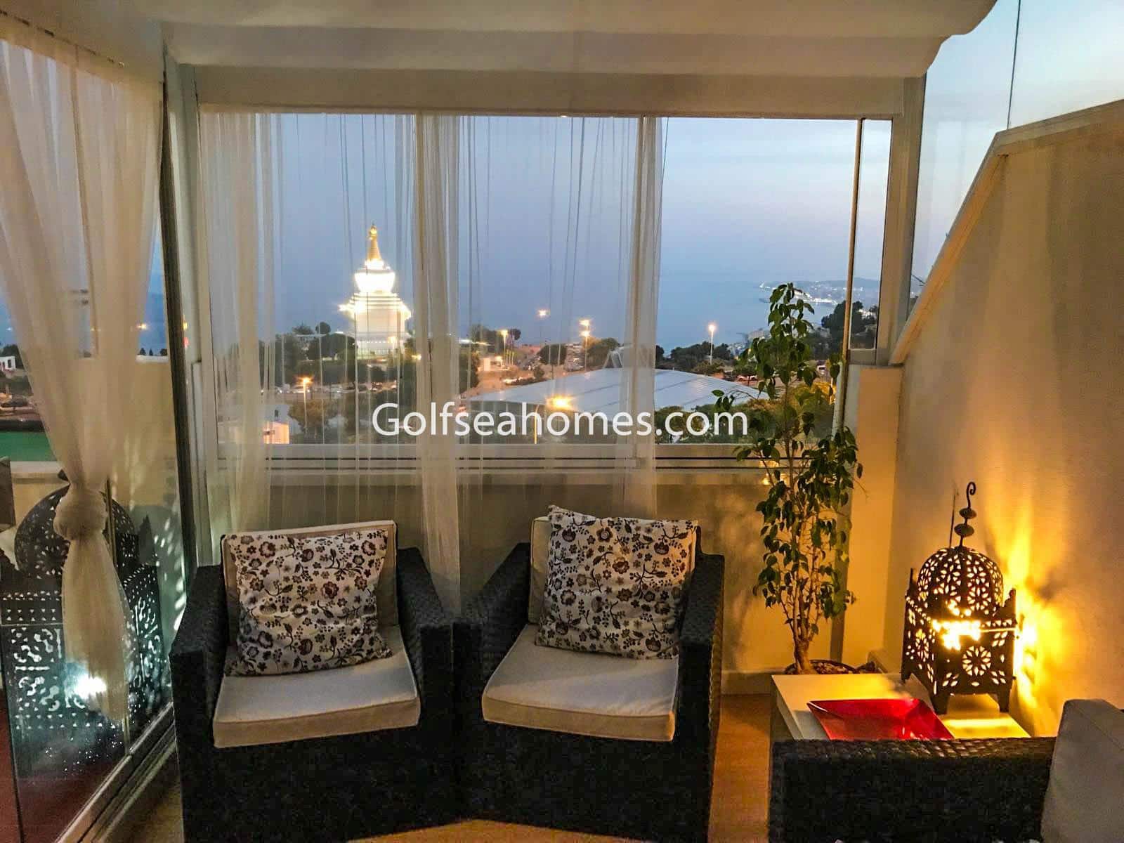 3 sovrum Lägenhet att hyra i Benalmadena med pool garage - 1 900 € (Ref: 5866607)