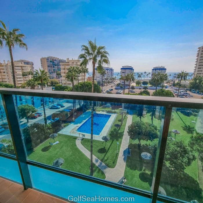 2 Zimmer Wohnung zu vermieten in Benalmadena Costa mit Pool Garage - 950 € (Ref: 6680804)