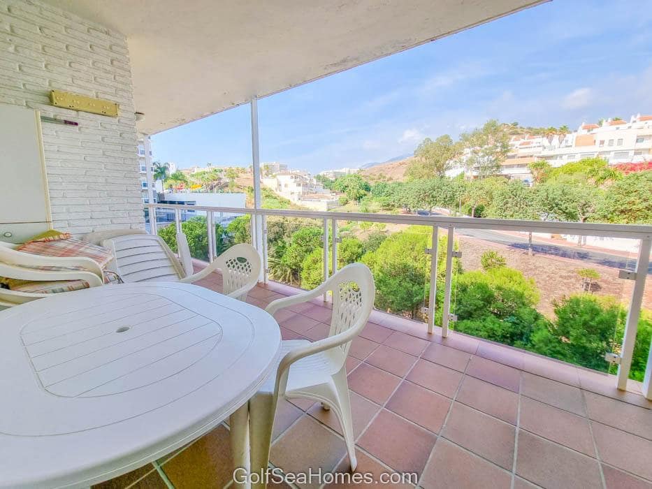 2 Zimmer Wohnung zu vermieten in Benalmadena Costa mit Pool Garage - 950 € (Ref: 6680804)