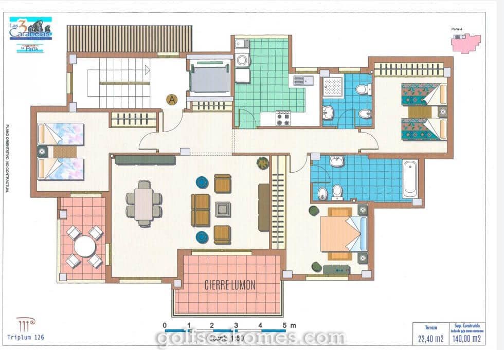 Piso de 3 habitaciones en Benalmadena Costa en alquiler con piscina garaje - 2.000 € (Ref: 9520510)