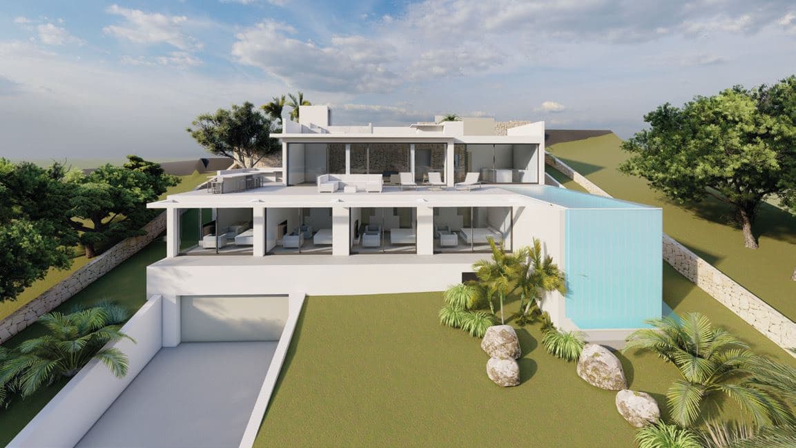 5 soveværelse Villa til salg i Sant Antoni de Portmany med swimmingpool garage - € 4.700.000 (Ref: 8016562)