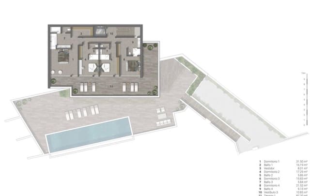 6 soveværelse Villa til salg i Roca Llisa, Santa Eulalia / Santa Eularia med swimmingpool garage - € 7.500.000 (Ref: 8046077)