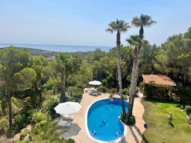 4 sypialnia Willa na sprzedaż w Santa Eulalia / Santa Eularia z basenem garażem - 3 995 000 € (Ref: 9544471)