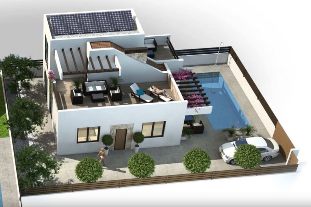 3 sypialnia Willa na sprzedaż w Rojales z basenem - 449 500 € (Ref: 5169123)