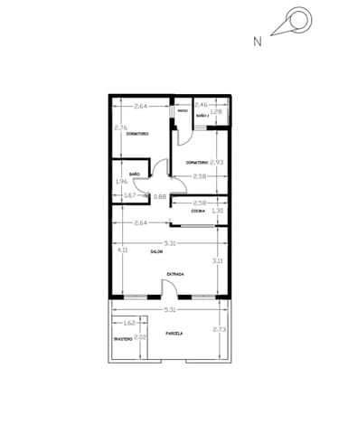 2 quarto Bungalow para venda em La Siesta, Torrevieja - 129 995 € (Ref: 9382367)