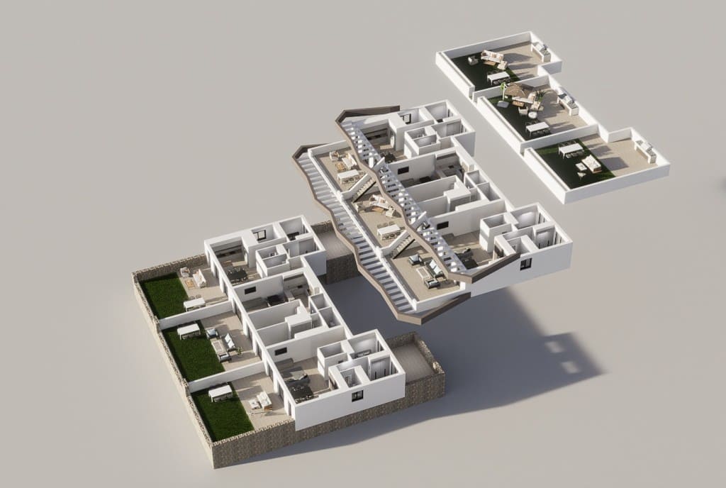 2 bedroom Apartment for sale in Finestrat with pool - € 399,900 (Ref: 9395754)