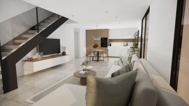 3 bedroom Semi-detached Villa for sale in Vistabella, Orihuela with pool - € 361,900 (Ref: 9488654)