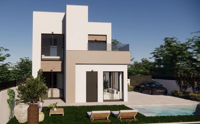 3 bedroom Semi-detached Villa for sale in Vistabella, Orihuela with pool - € 361,900 (Ref: 9488654)