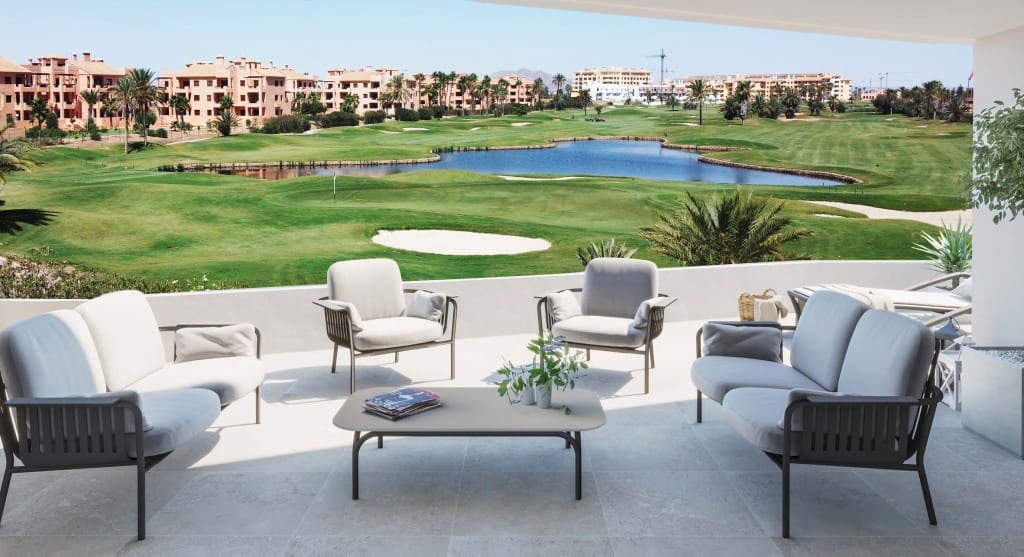 2 bedroom Apartment for sale in Los Alcazares with pool - € 279,900 (Ref: 9491093)