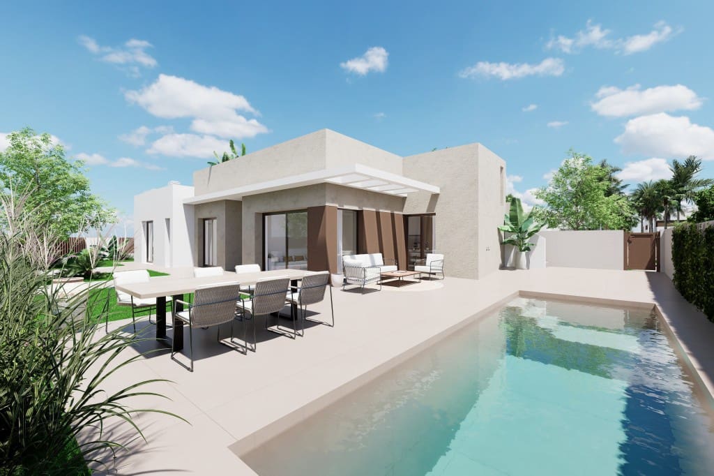 3 soveværelse Villa til salg i Los Alcazares med swimmingpool garage - € 429.000 (Ref: 9560929)