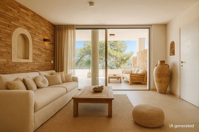 3 slaapkamer Appartement te koop in Cala Vadella, San Jose / Sant Josep de Sa Talaia met zwembad - € 640.000 (Ref: 9306722)