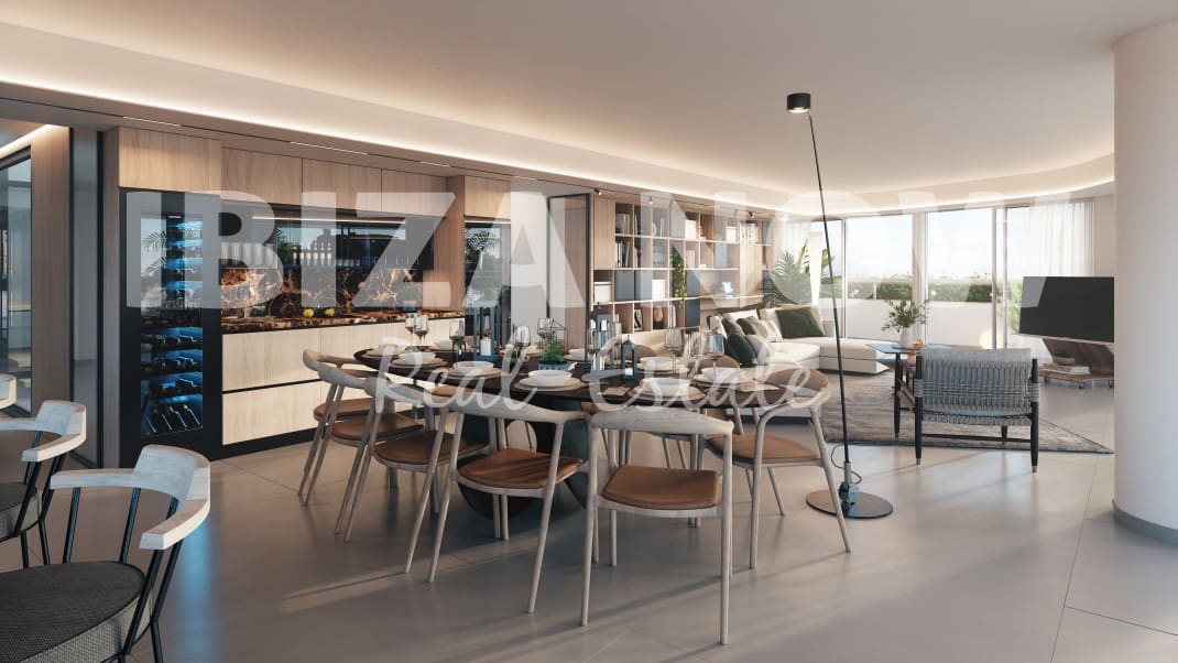 3 quarto Apartamento para venda em Ibiza / Eivissa cidade com piscina garagem - 3 280 000 € (Ref: 9464936)