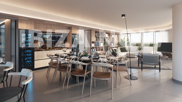 3 quarto Apartamento para venda em Ibiza / Eivissa cidade com piscina garagem - 3 280 000 € (Ref: 9464936)