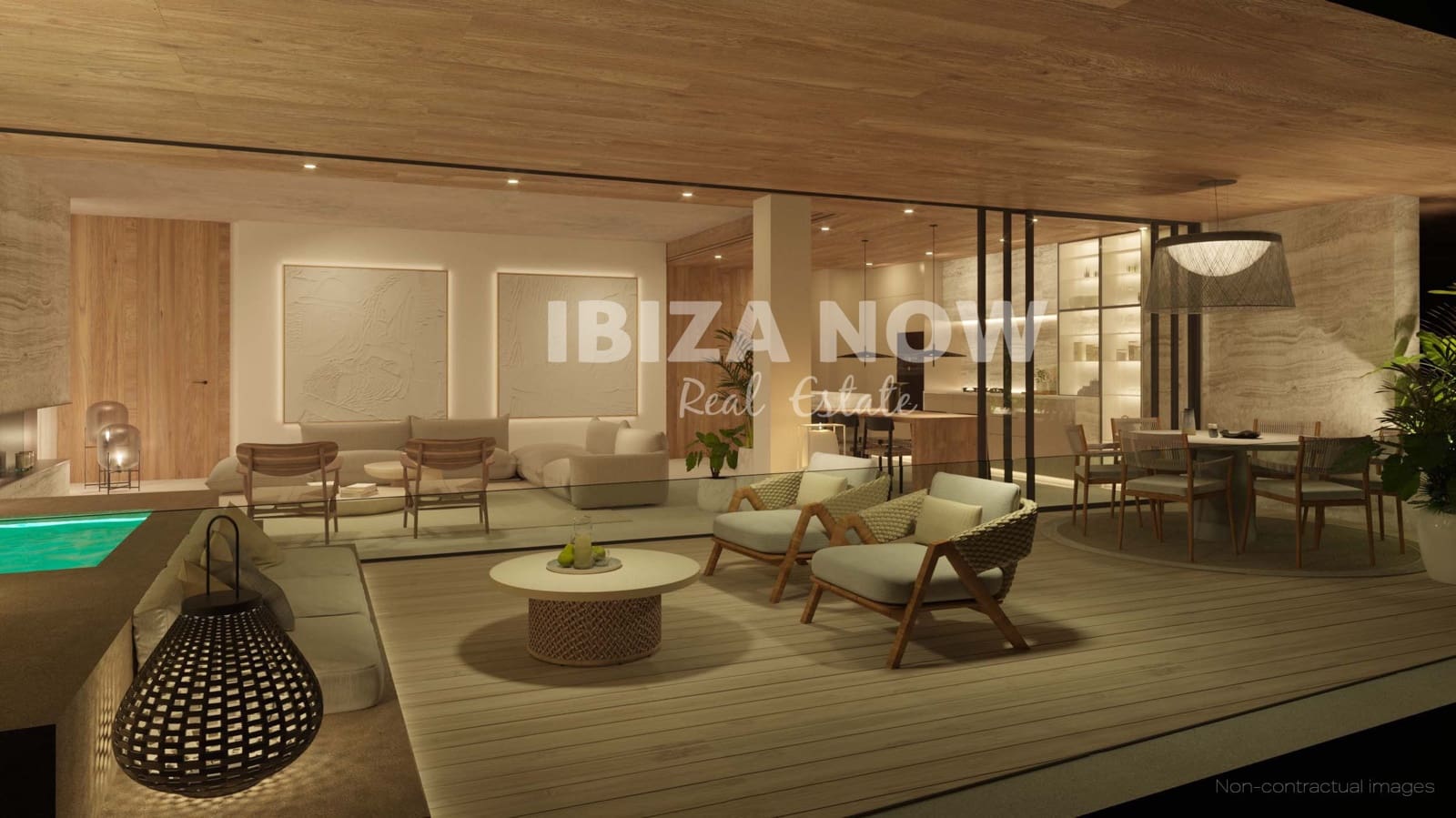 2 quarto Apartamento para venda em Santa Eulalia / Santa Eularia com piscina garagem - 1 700 000 € (Ref: 9464937)