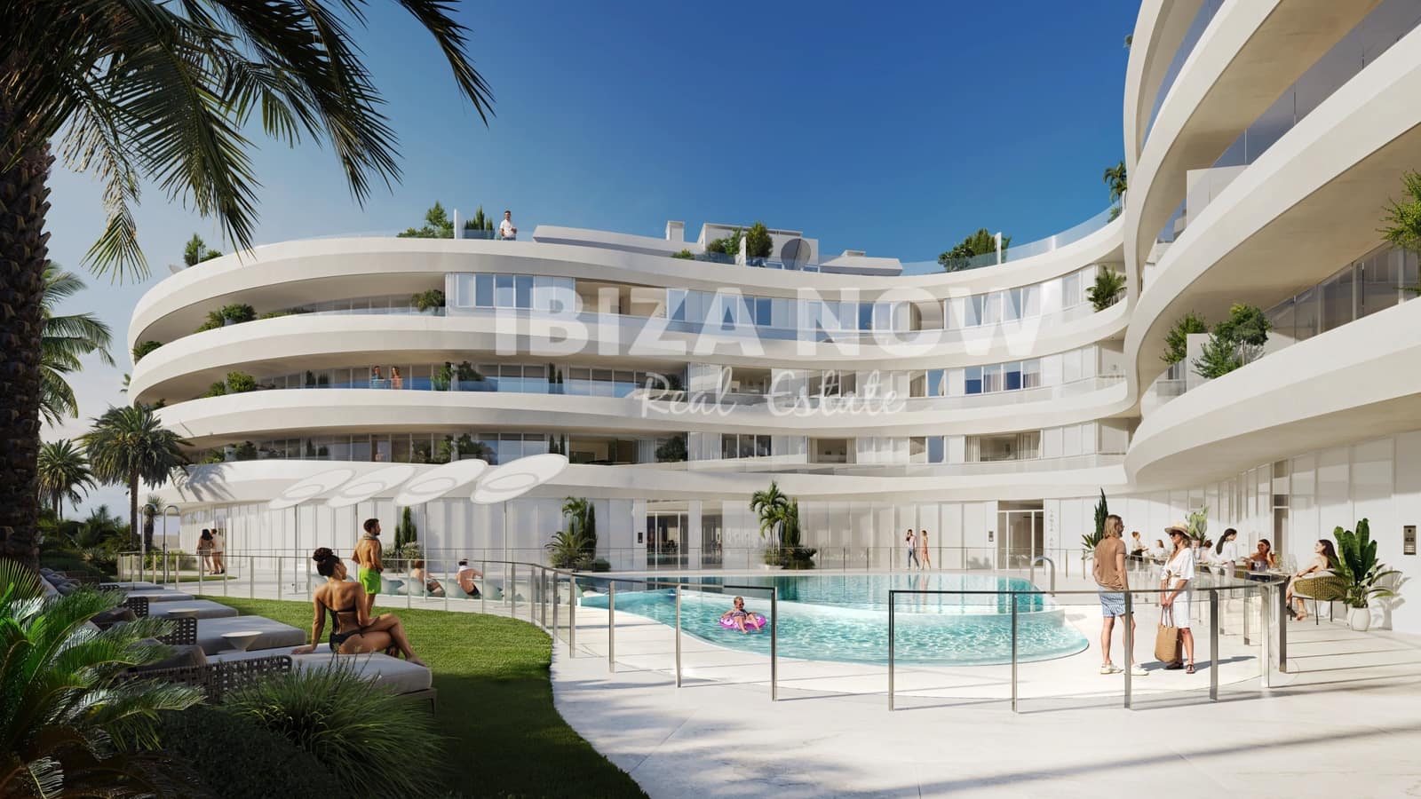 2 quarto Apartamento para venda em Ibiza / Eivissa cidade com piscina garagem - 1 190 000 € (Ref: 9464938)