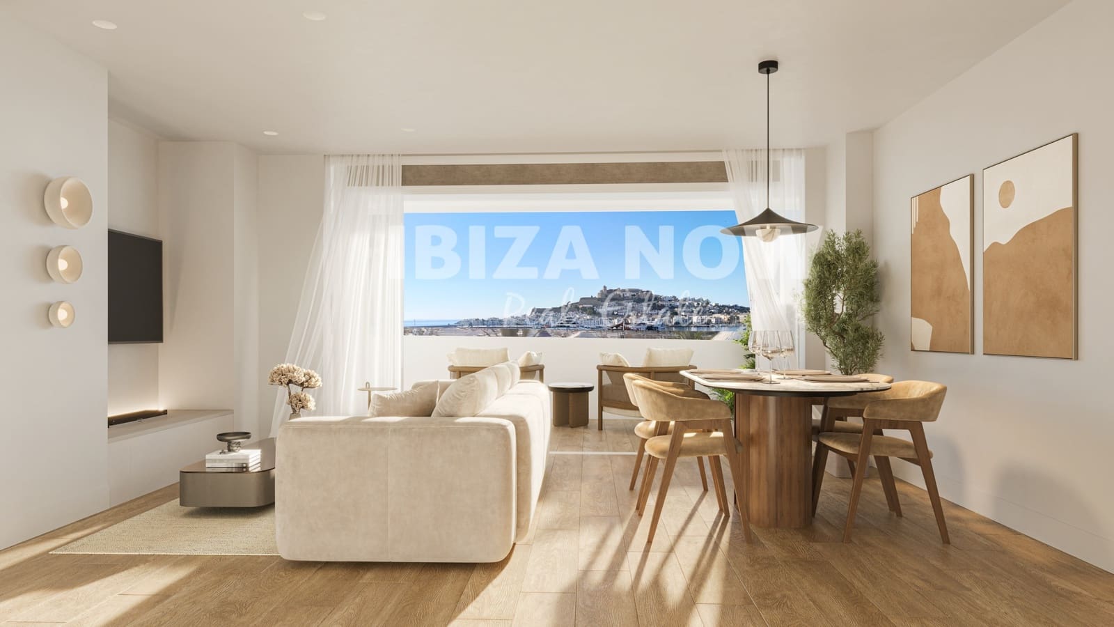 2 quarto Apartamento para venda em Ibiza / Eivissa cidade com piscina garagem - 1 190 000 € (Ref: 9464938)