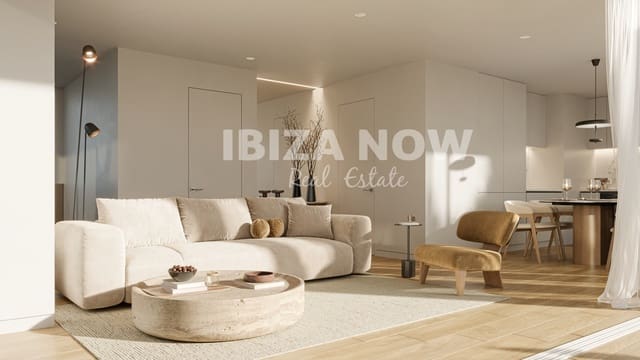 2 quarto Apartamento para venda em Ibiza / Eivissa cidade com piscina garagem - 1 190 000 € (Ref: 9464938)
