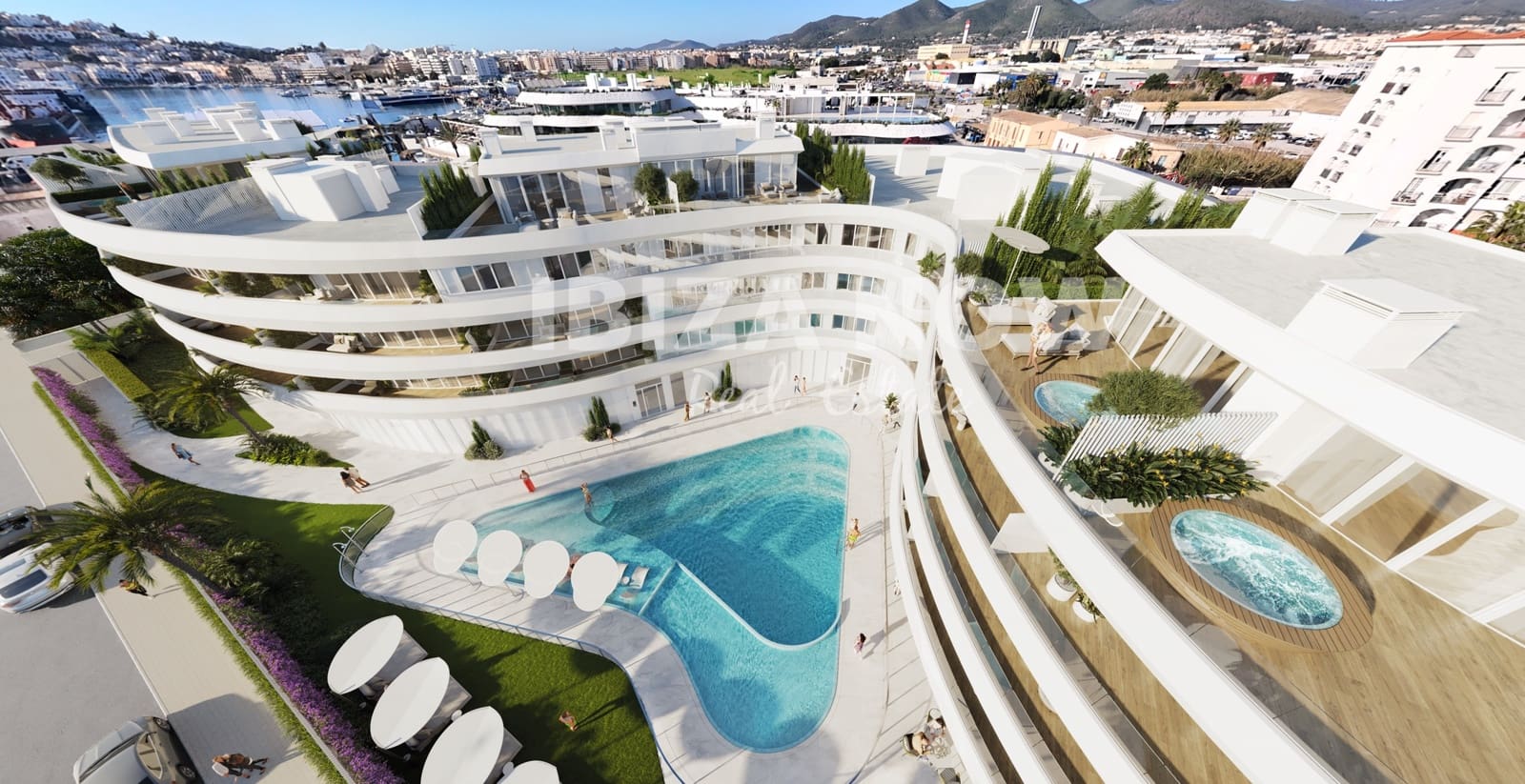 2 quarto Apartamento para venda em Ibiza / Eivissa cidade com piscina garagem - 1 190 000 € (Ref: 9464938)