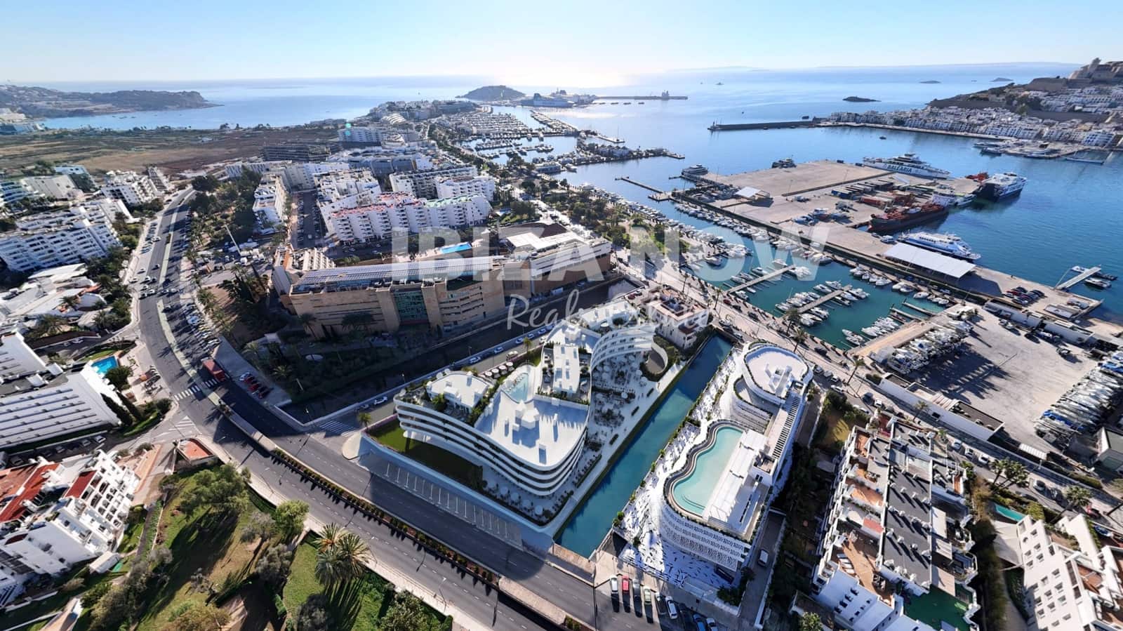 2 quarto Apartamento para venda em Ibiza / Eivissa cidade com piscina garagem - 1 190 000 € (Ref: 9464938)