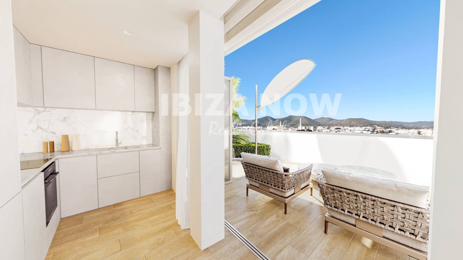 2 slaapkamer Appartement te koop in Ibiza dorp met zwembad garage - € 1.190.000 (Ref: 9464938)