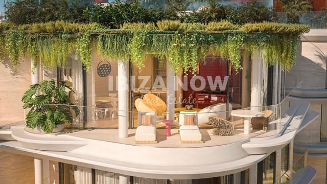 1 chambre Appartement à vendre à Ibiza ville avec piscine garage - 1 696 861 € (Ref: 9893277)