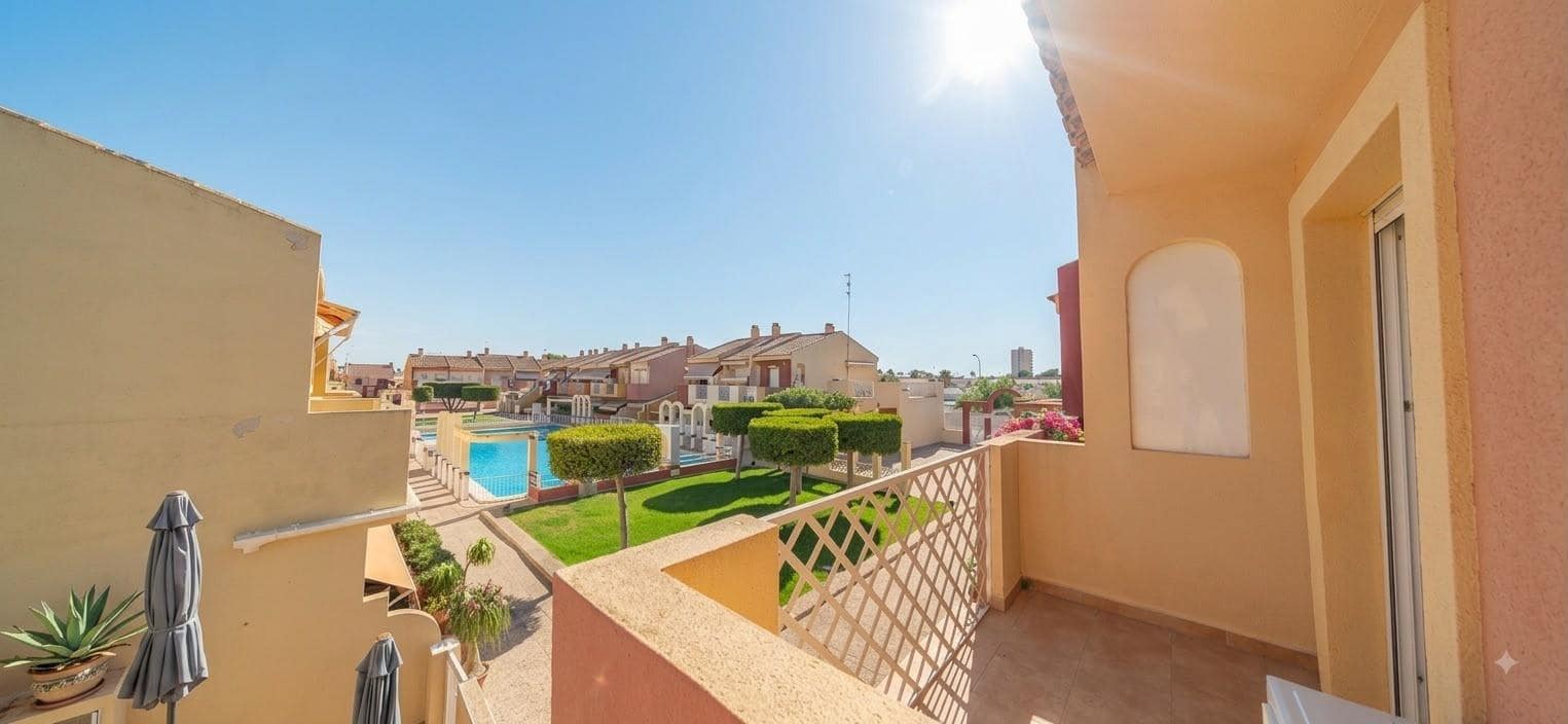 Apartamento de 3 habitaciones en Santiago de la Ribera en venta con piscina garaje - 224.000 € (Ref: 10157921)