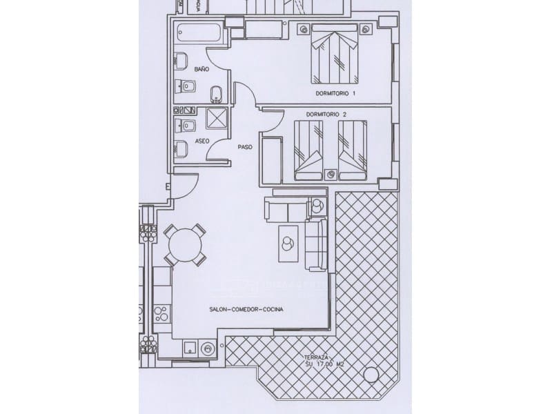 Apartamento de 2 habitaciones en Ibiza / Eivissa ciudad en venta con piscina garaje - 635.000 € (Ref: 10148477)