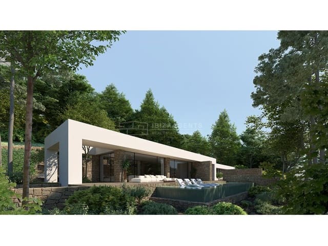 4 sypialnia Willa na sprzedaż w Nuestra Señora de Jesus, Santa Eulalia / Santa Eularia z basenem garażem - 4 600 000 € (Ref: 6946897)