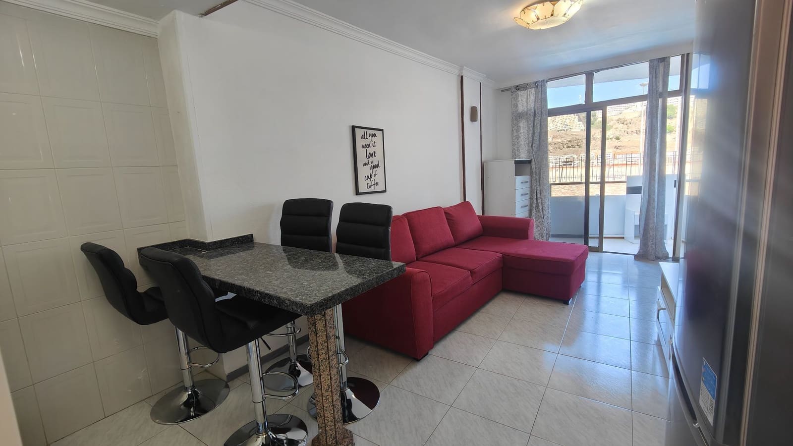 1 bedroom Apartment for rent in Puerto Rico with pool - € 800 (Ref: 3687042)