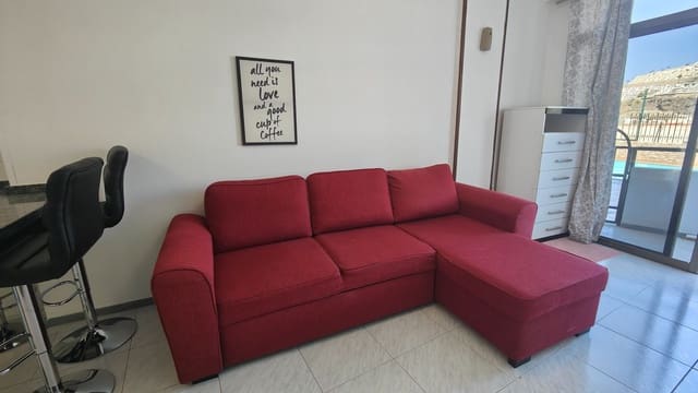 1 bedroom Apartment for rent in Puerto Rico, Mogán with pool - € 800 (Ref: 3687042)