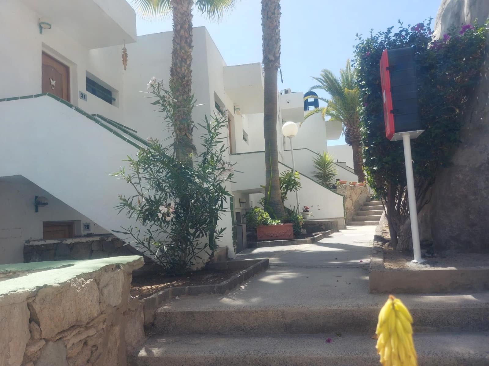 1 slaapkamer Appartement voor vakantieverhuur in Puerto Rico met zwembad garage - € 550 (Ref: 6002765)