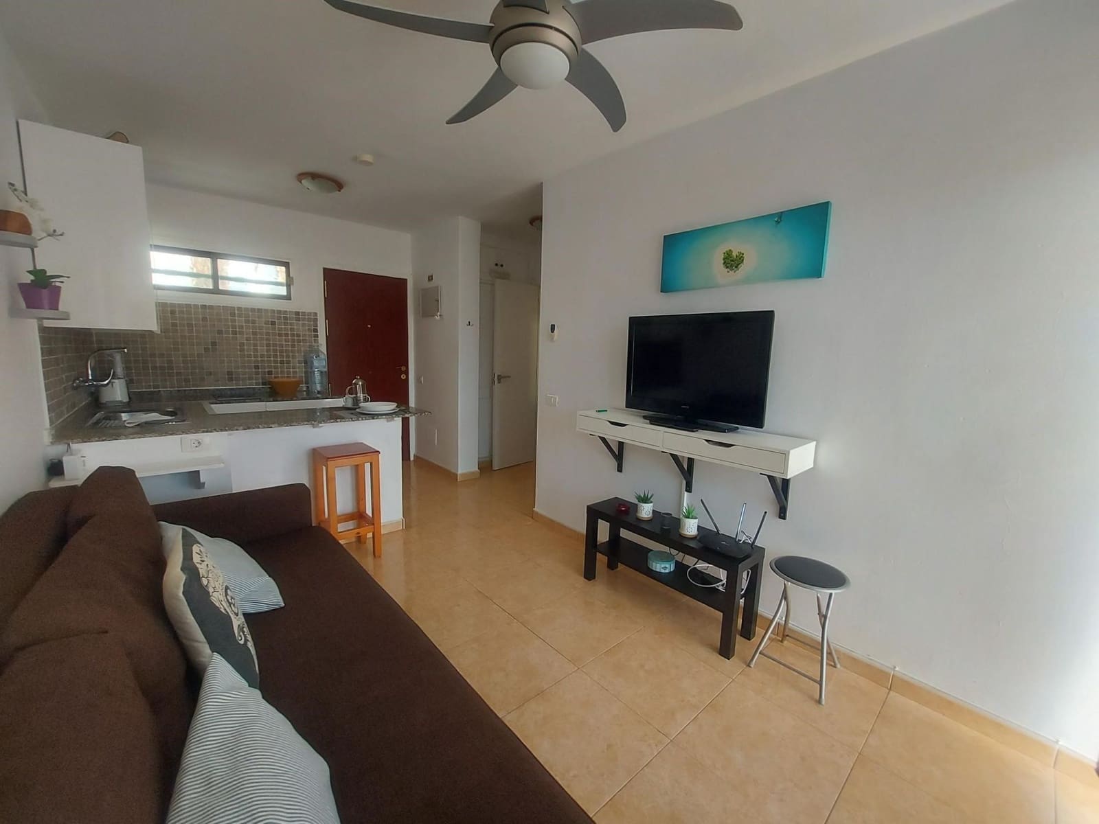 1 slaapkamer Appartement voor vakantieverhuur in Puerto Rico met zwembad garage - € 550 (Ref: 6002765)