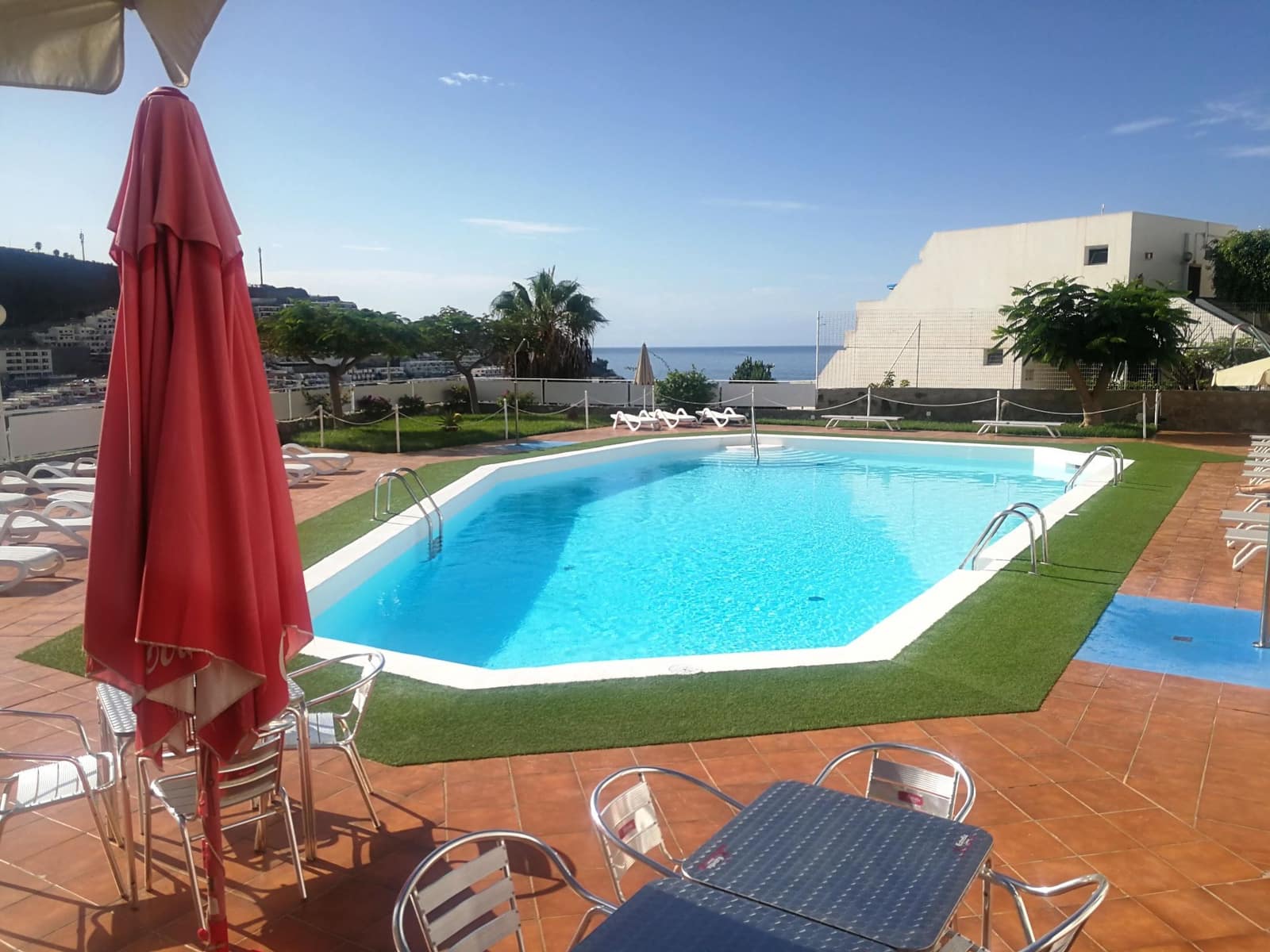 1 slaapkamer Appartement voor vakantieverhuur in Puerto Rico met zwembad garage - € 550 (Ref: 6002765)