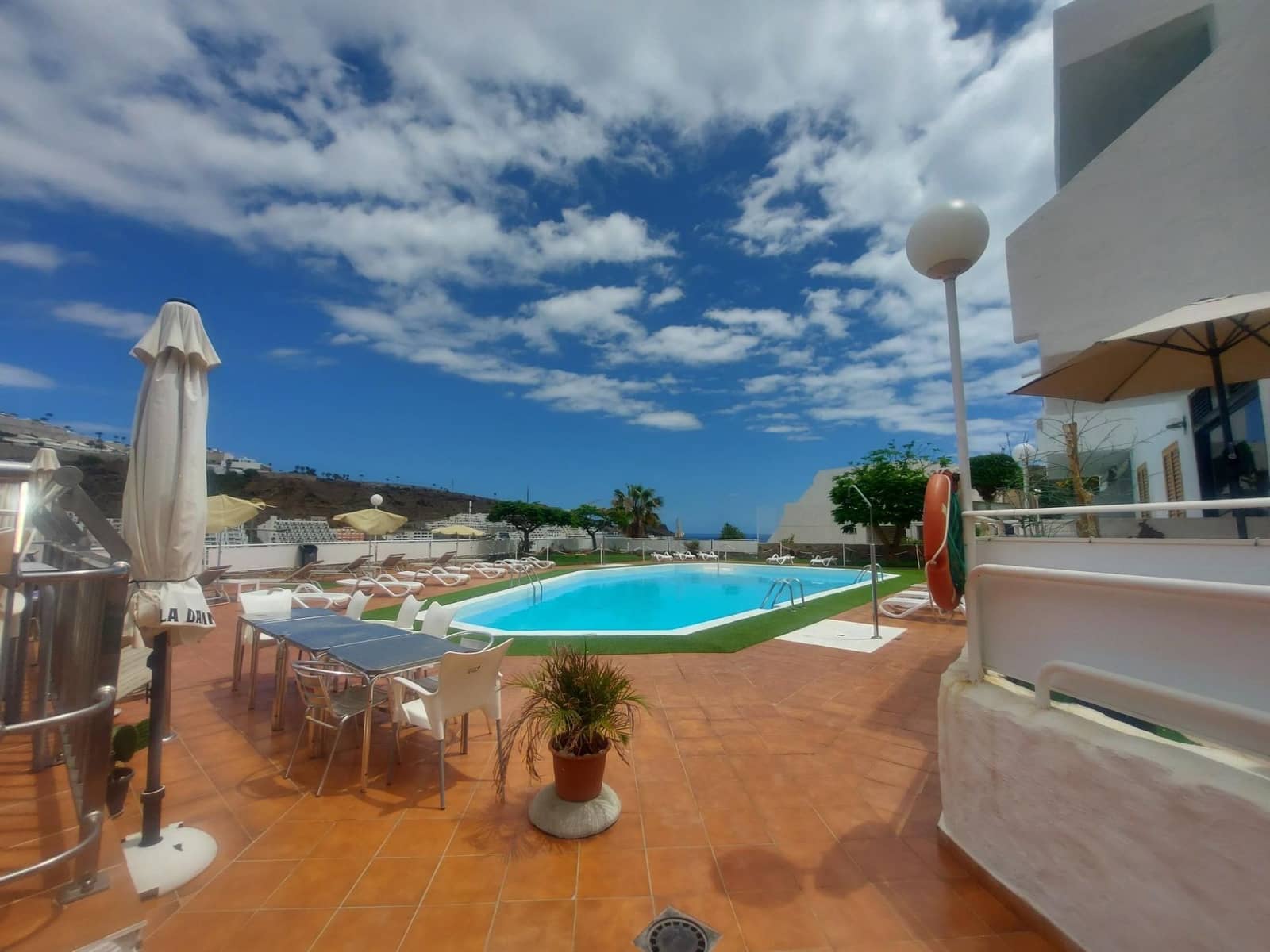 1 quarto Apartamento para arrendar em Puerto Rico com piscina garagem - 800 € (Ref: 6902233)