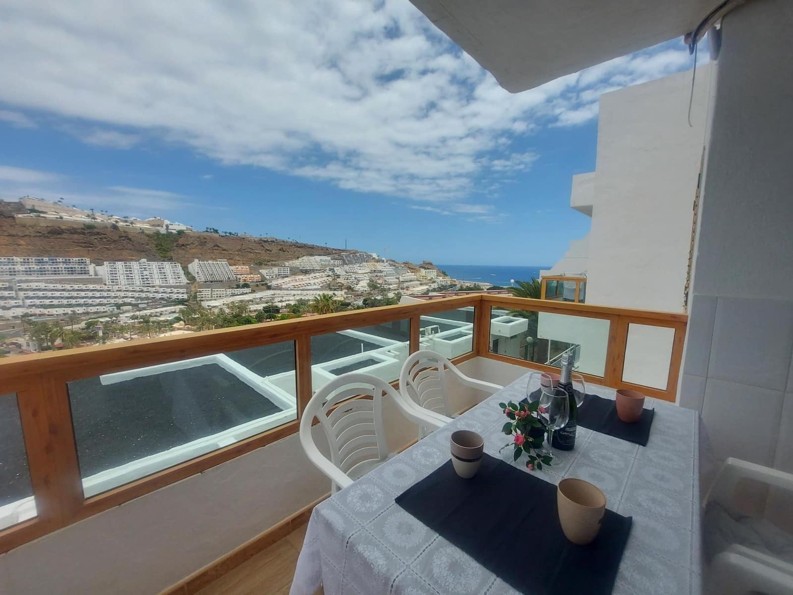 1 quarto Apartamento para arrendar em Puerto Rico com piscina garagem - 800 € (Ref: 6902233)