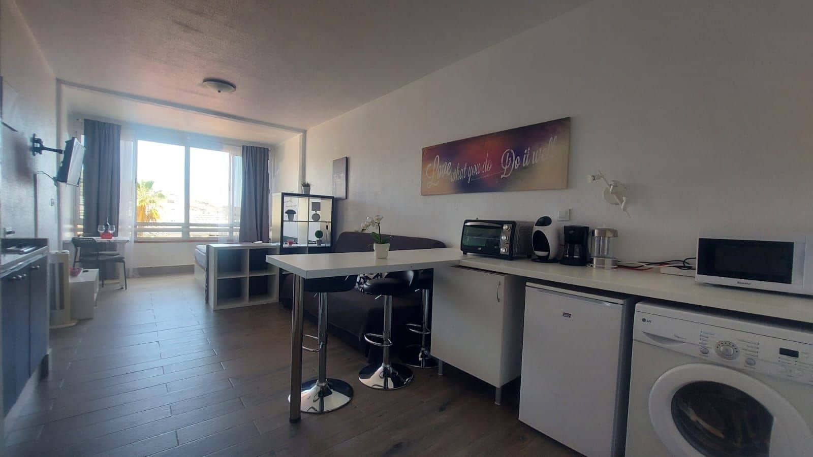 1 slaapkamer Appartement voor vakantieverhuur in Puerto Rico met zwembad garage - € 490 (Ref: 7477300)