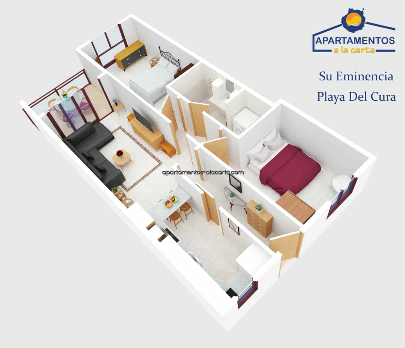 2 slaapkamer Appartement te koop in Playa del Cura met zwembad garage - € 420.000 (Ref: 9300552)