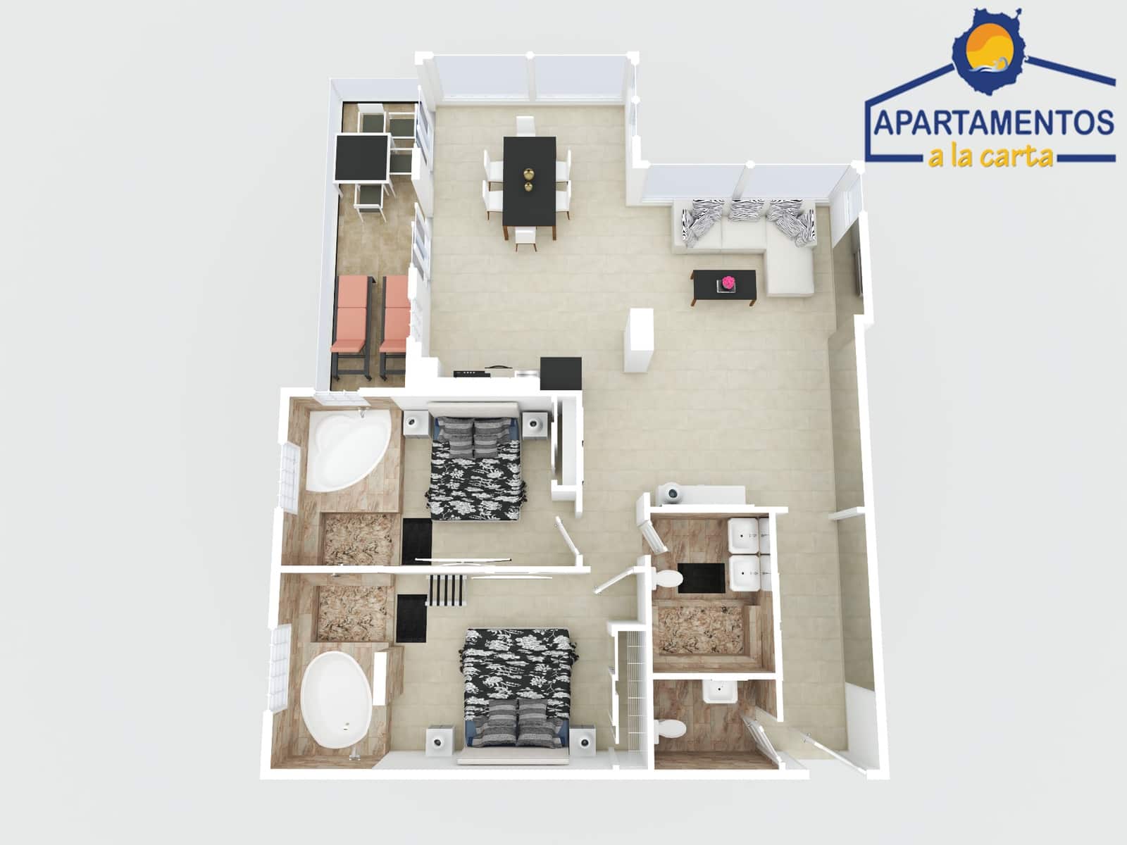 2 bedroom Apartment for sale in Arguineguin with pool - € 640,000 (Ref: 9535580)