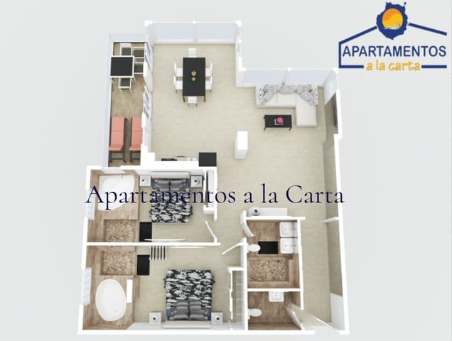 Apartamento de 2 habitaciones en Arguineguín, Mogán en venta con piscina - 640.000 € (Ref: 9535580)