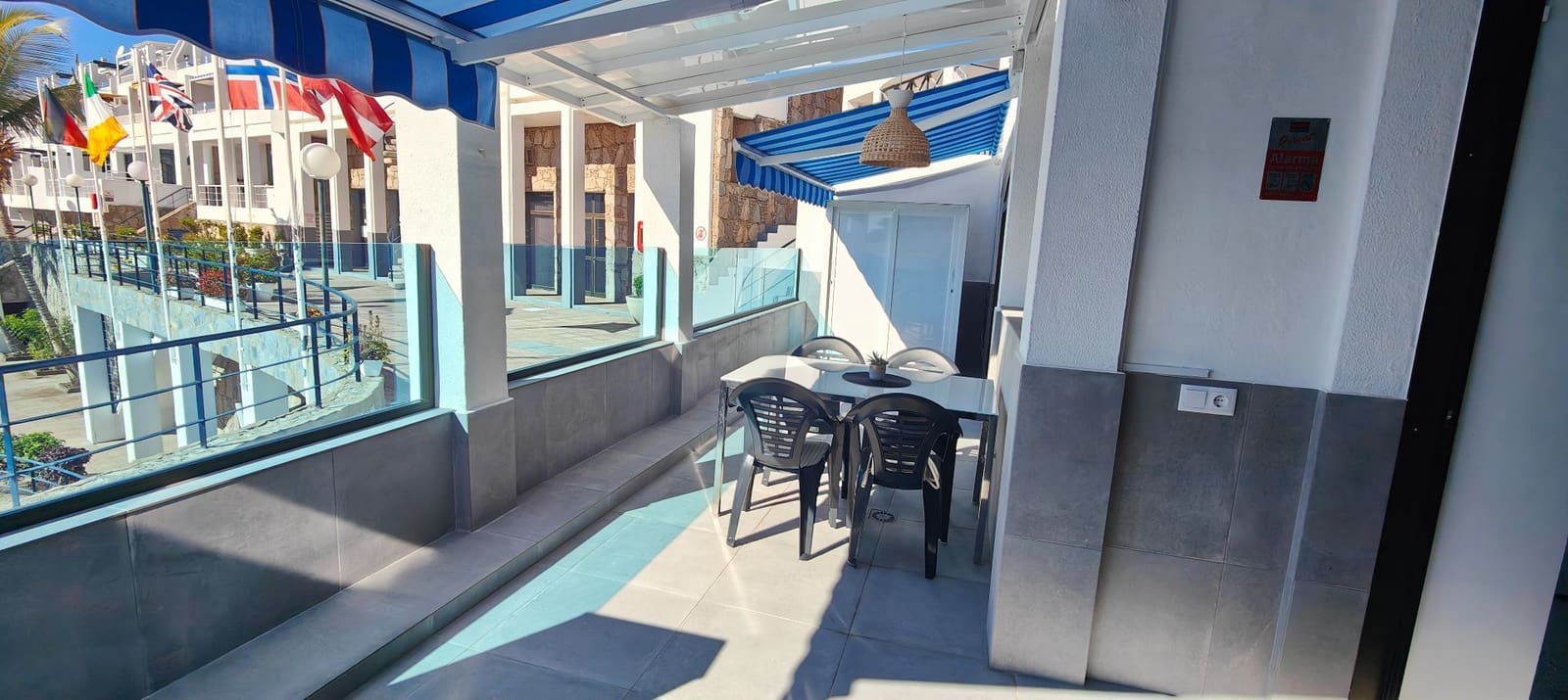 2 soveværelse Lejlighed til leje i Puerto Rico med swimmingpool garage - € 1.800 (Ref: 9564824)