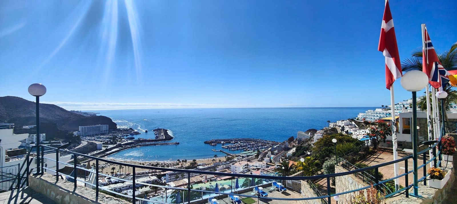 2 soveværelse Lejlighed til leje i Puerto Rico med swimmingpool garage - € 1.800 (Ref: 9564824)