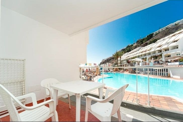 Apartamento de 1 habitación en Puerto Rico en venta con piscina - 125.000 € (Ref: 9828747)